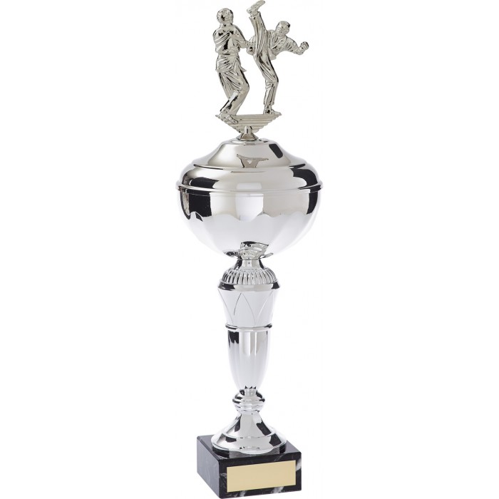 AXE KICK METAL TROPHY  - AVAILABLE IN 4 SIZES
